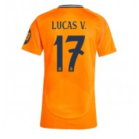 Camisa de time de futebol Real Madrid Lucas Vazquez #17 Replicas 2º Equipamento Feminina 2024-25 Manga Curta